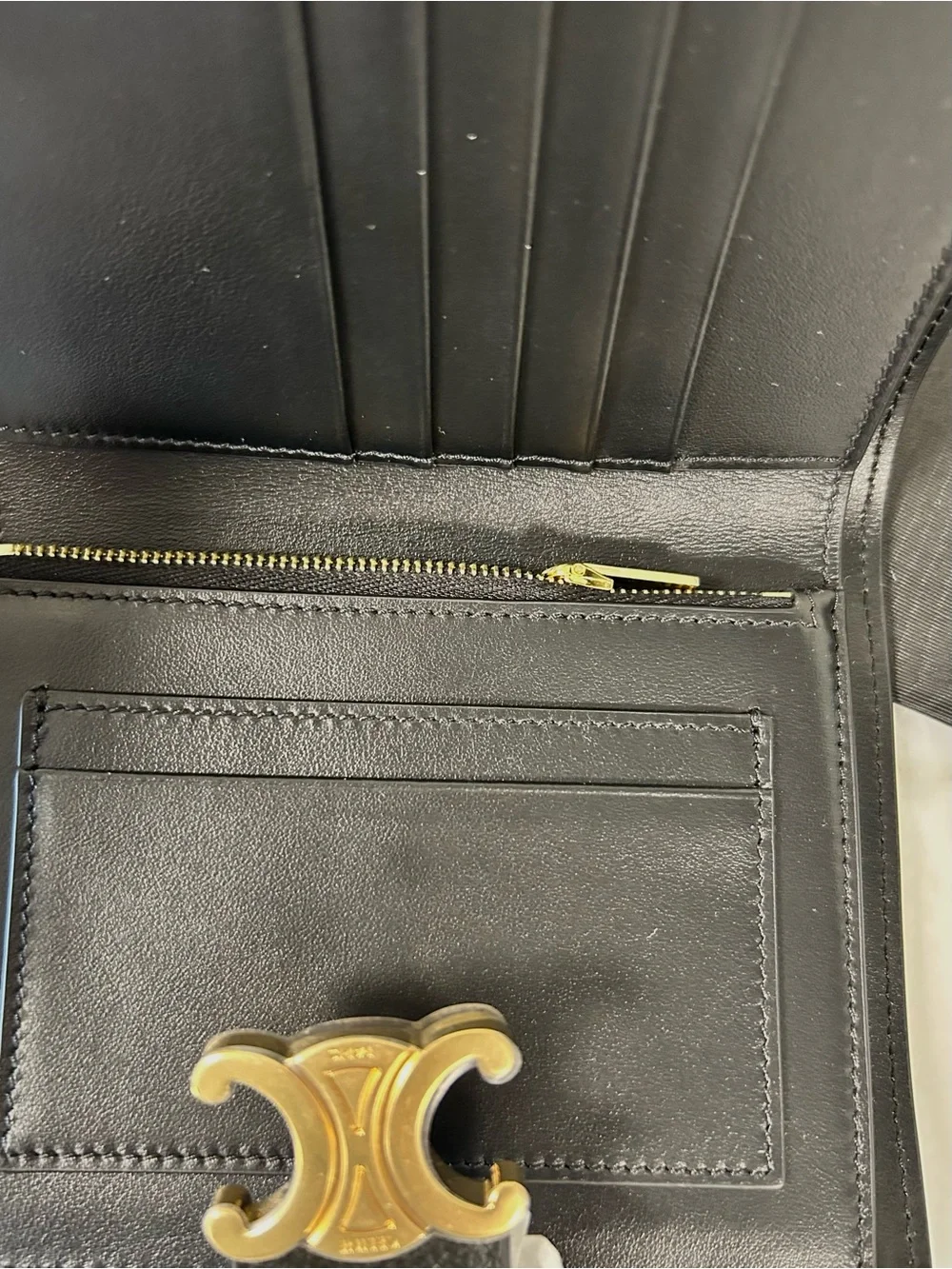Authentic Celine Paris Box with Dustbag, Wallet and Celine Gift Card